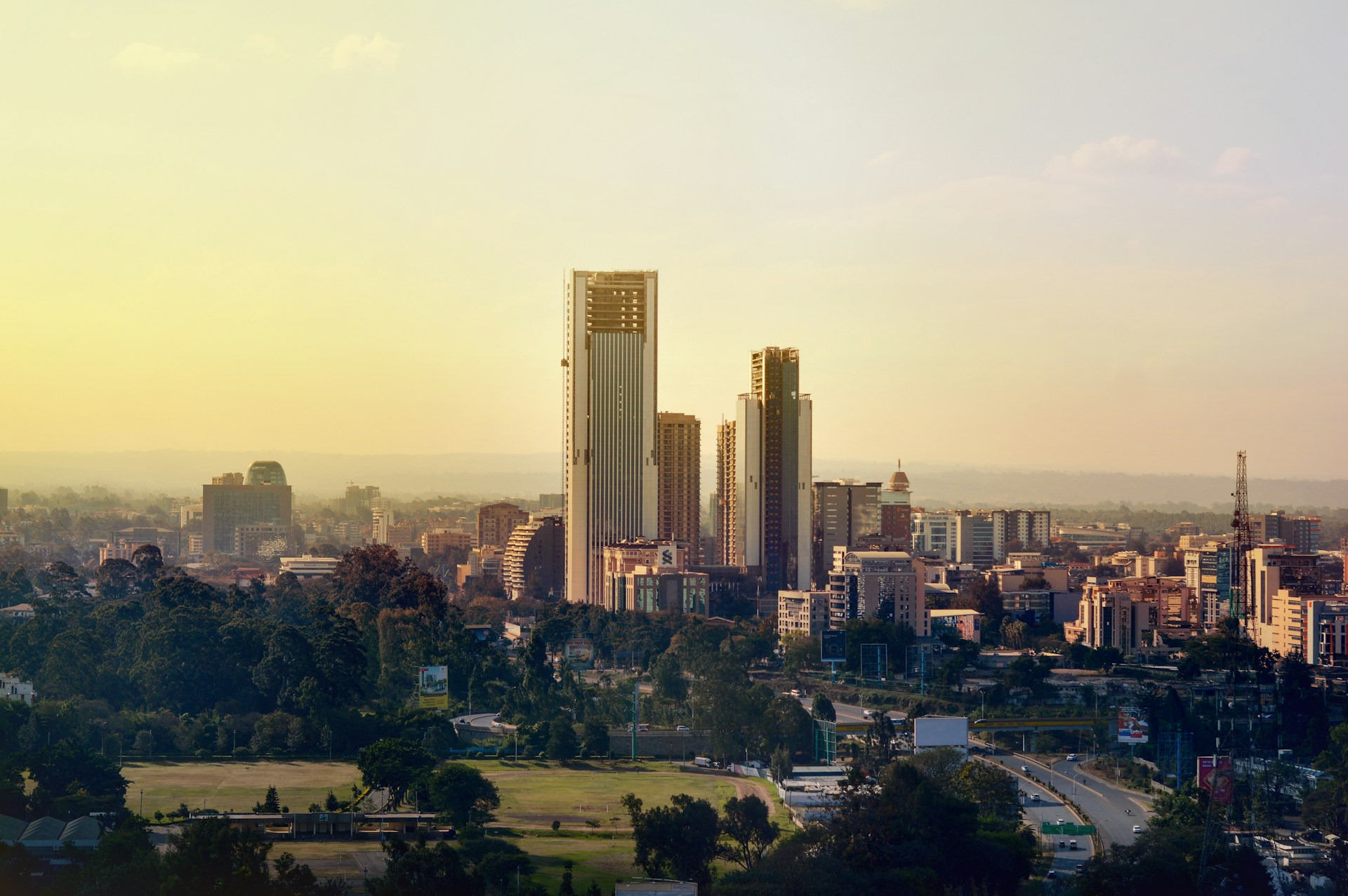 Nairobi city background